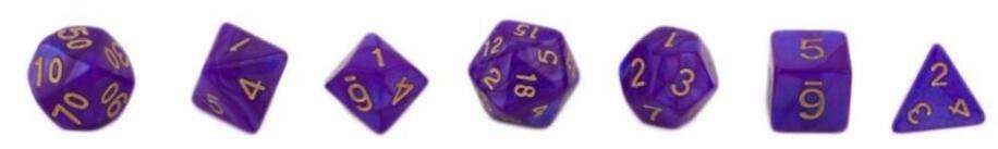 Pourpre avec des lignes d'or