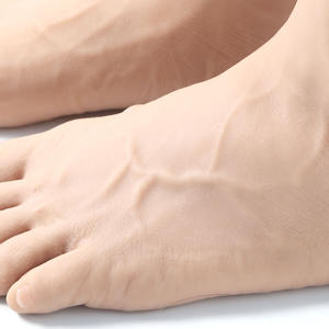 Dedo del pie usable <span class=keywords><strong>silicona</strong></span> artificial pies falsos mangas prótesis mujer travesti pie pierna ocultar piel <span class=keywords><strong>para</strong></span> pierna ocultar cicatriz piel - Product Image 6