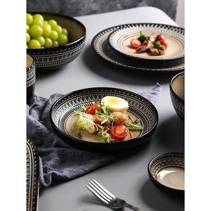 High Quality Wholesale Baroque Northern Europe Classic Luxury Dinnerware Sets Oven Safe Dishwasher Safe Customizable - Product Image 2