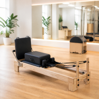 Machine de Pilates Reformer avec résistance réglable pour un entraînement complet du corps à domicile