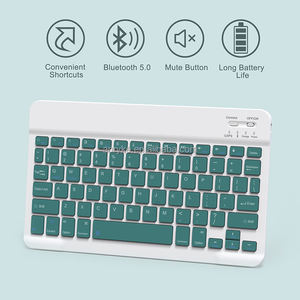 Étui magnétique pour clavier sans fil pour <span class=keywords><strong>Samsung</strong></span> Galaxy <span class=keywords><strong>Tab</strong></span> S9 S8 <span class=keywords><strong>S7</strong></span> 11 pouces S9 S10 <span class=keywords><strong>FE</strong></span> 10.9 Housse en cuir pour tablette avec clavier BT - Product Image 3