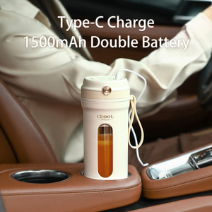 Có thể sạc lại Điện USB Mini không dây trái cây thép không gỉ pin máy Smoothie du lịch Mixer xách tay máy ép trái cây Máy xay sinh tố - Product Image 2