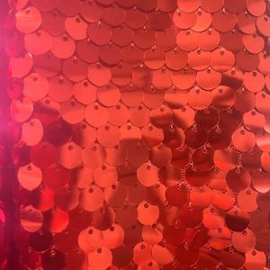 2024 Hot Phong Cách Nhà Sản Xuất Bán Hàng Trực Tiếp Thoáng Khí 9Mm Sequin Thêu Ren Vải Cho Cô Gái Dệt Kim Kỹ Thuật Cho Đám Cưới - Product Image 6