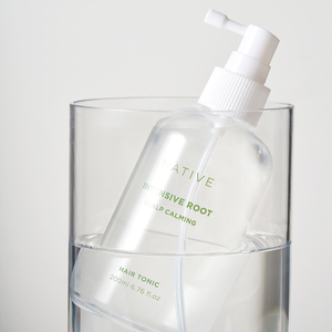 Tonique capillaire apaisant pour le cuir chevelu AVCA Korean Native Intensive Root Calming 200 ml, anti-chute, stimulant la pousse des cheveux, enrichi en biotine - Product Image 4