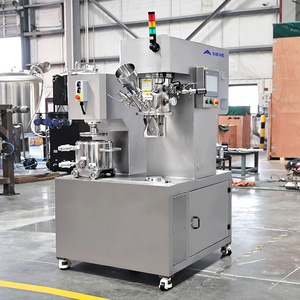 पूरी तरह से स्टेनलेस स्टील लैब उपकरण एक्सट्रूडर वैक्यूम हीटिंग कूलिंग टैंक 10l डबल ग्रहों मिक्सर - Product Image 1