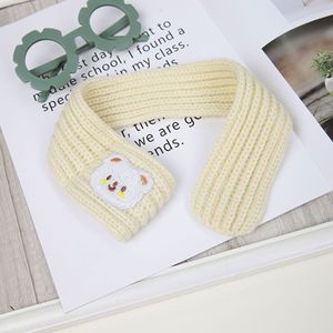 Pet Dog Scarf Knit Winter Warm Cartoon Bear Pattern Soft Neck Warmer For Bichon Frise Shiba Inu Cats - Product Image 4
