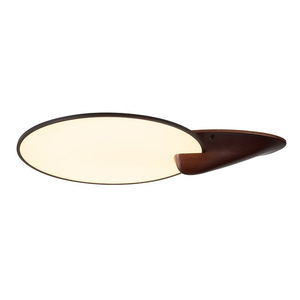 Plafonnier en bois massif de style chinois, design minimaliste, luminaire pour salon et chambre à coucher - Product Image 5