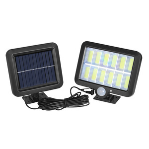 Sensor de movimiento Luz de jardín de tipo dividido <span class=keywords><strong>para</strong></span> exteriores Lámpara de pared de carga solar Iluminación de almacén Lámpara de calle - Product Image 5