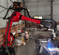 Sistema de Soldadura Automática con Brazo Robótico Industrial de 6 Ejes para la Industria Automotriz y de Fabricación de Metales