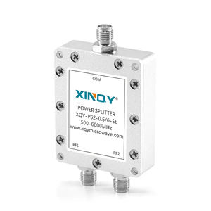 XINQY Komunikasi Luar Ruangan Tahan Air 2 Arah 50 Ohm untuk Pembagi Sinyal RF Wanita/Penggabung Daya 500-6000MHz 30W 28dB - Product Image 1