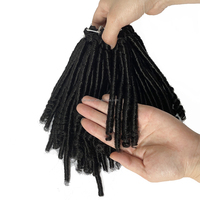 KAMA 18in*6 Extensions de Cheveux Humains Mélangés Premium, Lots de Tissages Bouclés Pixie Mélangés, Vente en Gros