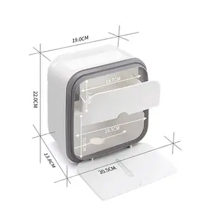 トイレ棚ティッシュボックス穿孔防水ロール紙管クリエイティブポンピング紙ティッシュボックス