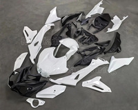 Pour BMW S1000R 2018 2019 2020 S 1000R 18-20 S1000 R Kit de carénage de moto de rechange blanc brillant