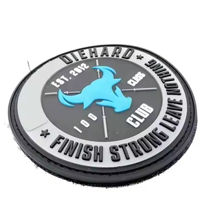 Fully Customized Factory Direct Production 3D Soft Rubber Silicone Polyvinyl Chloride Applique pvc patch - Product Image 5