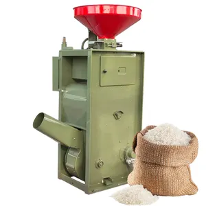 Molino de arroz Vertical automático, máquina descascaradora de arroz comercial de gran capacidad, 5.5kw, 1500 kg/h