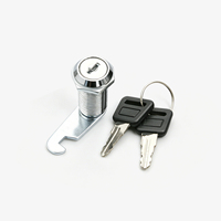 Mini serrure à came MS88A, loquet à quart de tour, boîtier et cylindre en alliage de zinc moulé sous pression, serrure de tiroir de cabinet, serrure de boîte aux lettres, serrure à came