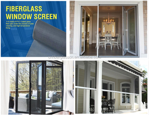 Sợi chống muỗi Net cuộn giá sợi thủy tinh cửa sổ côn trùng sàng lọc lưới cho Windows cửa bay màn hình - Product Image 4