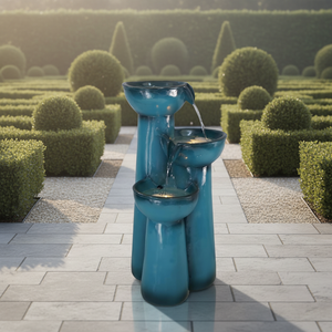 <span class=keywords><strong>Fontaine</strong></span> d'extérieur à énergie <span class=keywords><strong>solaire</strong></span> en polyrésine avec taille personnalisable, design <span class=keywords><strong>zen</strong></span> moderne - Product Image 1