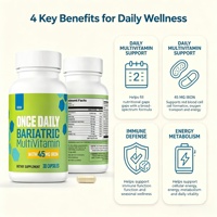 Capsules de multivitamines amincissantes USA en gros, très vendues, avec 45 mg de fer, 22 nutriments, à base de plantes, sans lactose, pour femmes