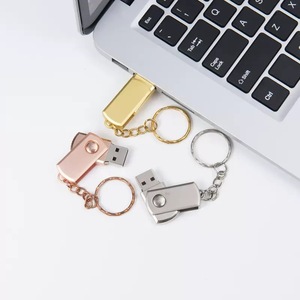 Clé USB 2.0 en métal cryptée <span class=keywords><strong>MicroDrive</strong></span> 32 Go avec porte-clés (argent), clé USB 2.0, clé USB en métal, nouvelle clé USB - Product Image 1