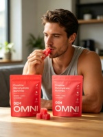 Gommes de créatine monohydrate pour la force musculaire, le soutien énergétique, la nutrition sportive, vente en gros, OEM, étiquette privée