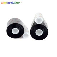 Ruban d'impression thermique compatible Domino TTO noir personnalisé 33 mm * 600 m pour imprimante d'étiquettes V100 V120i V230i V320i