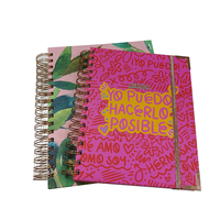 Carnet A5 de planificateur médical mensuel 12 personnalisé Journal de santé couverture rigide Journal de bien-être PP piste de soins personnels progrès médical