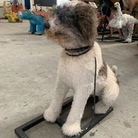 SGAI80 Outdoor Spielplatz Park Animatronisches Hunde-Modell Realistisches Roboter-Tierhunde-Modell zum Verkauf
