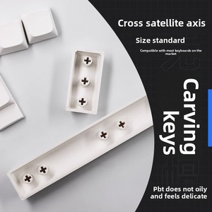 Bán Buôn Tùy Chỉnh XDA Cherry unengraved Trắng PBT Máy Tính Xách Tay <span class=keywords><strong>Key</strong></span> Mũ Thăng Hoa Cơ Khí Keycaps - Product Image 4