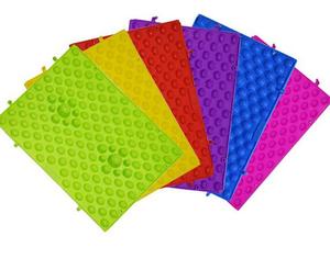Silicone Fitness <span class=keywords><strong>Foot</strong></span> Massage Mat Tpe Toe Plate Shiatsu Cushion Pat For Body's Immune Function - Product Image 2