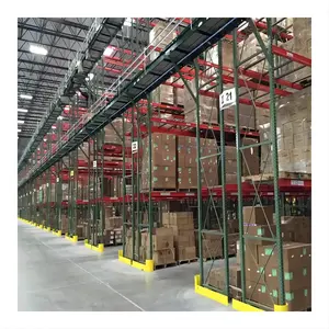 American Style Storage Adjustable Heavy Duty Warehouse shelves rack steel used pallet racking teardrop craigslist