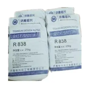 titanium dioxide R 838 excellent optical brightness, whiteness, glossiness, tint-reducing power, weather-resistance