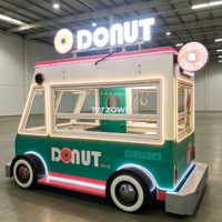 Camions de restauration mobiles pour hot-dogs et chariots de crème glacée mobiles à prix de gros, haute efficacité