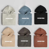 Sweat-shirts à capuche personnalisés pour femmes, sweat-shirts amples brodés unis, sweat-shirts oversize pour femmes, essentiels Chaogongfang