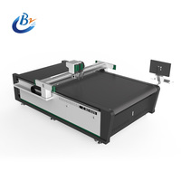 Nouvelle machine de découpe automatique de tissus textiles CNC à couteau vibrant numérique rond