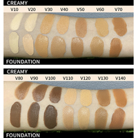 Fond de teint crème végétalien fond de teint à couvrance complète maquillage fond de teint liquide imperméable et mat de marque privée