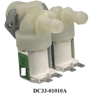 Válvula solenoide de entrada eléctrica DC33-01010A de 12V para lavadora Samsung, válvula de llenado montada en la pared - Product Image 1