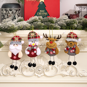 Beautiful <b>Vintage</b> Cloth <b>Doll</b> Christmas Ornaments Hanging Decorations Fashionable Christmas Gift Home Decor Luxury - Product Image 3