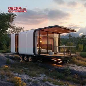 20ft thép không gian container viên nang cafe cửa hàng văn phòng căn hộ ngoài trời trong nhà kinh doanh di động không gian nhà viên nang - Product Image 3