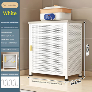 Aparador Estilo Coreano <span class=keywords><strong>Bauhaus</strong></span>, Mueble de <span class=keywords><strong>Cocina</strong></span> de Hierro Forjado de Lujo Ligero, Nuevo Estilo Moderno Minimalista para Sala de Estar - Product Image 5