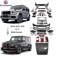 Kit carrosserie pour Classe G W463A W464 G63 2019-2024, mise à niveau au style Rocket B900, pare-chocs de voiture, systèmes de carrosserie automobile