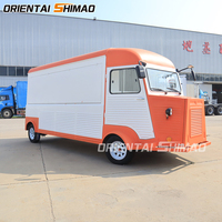 Pizza Taco Hot Dog Food Truck entièrement équipé Ice Cream Mobile Concession vintage Retro Electric Food Truck