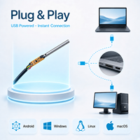 Module de caméra USB miniature OV9734 3,9 mm pour inspection par endoscope industriel