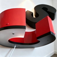 Lettres en relief rétroéclairées par LED fournies directement par les usines chinoises, enseignes au néon personnalisées pour les entreprises, les centres commerciaux, les écoles, les hôpitaux, les mariages