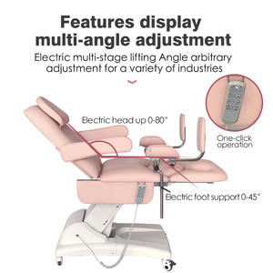 Hoogwaardig elektrisch 3-motor bevallingsbed, gynaecologisch onderzoekbed, vruchtbaarheidsbed, maatwerk mogelijk. - Product Image 4