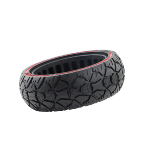 8.5*2.5-3 pour <span class=keywords><strong>Mini</strong></span> Scooters électriques <span class=keywords><strong>Dualtron</strong></span> AMITOR 8.5*2.5 8.5*3 <span class=keywords><strong>pneu</strong></span> solide tout-terrain avec <span class=keywords><strong>pneu</strong></span> en caoutchouc <span class=keywords><strong>Tubeless</strong></span> cercle rouge - Product Image 2