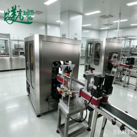 Ligne de production automatique de marquage laser double pour bouchons de bouteilles, graveur de codes QR et de dates avec système de détection visuelle et de rejet automatique