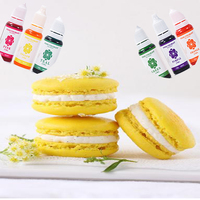 Colorant alimentaire en gros, ensemble de 10 couleurs, agent colorant inodore pour la pâtisserie
