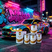 Peinture automobile acrylique haute performance pour la rénovation de bateaux et de voitures, peinture en aérosol à pigments solides