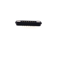 Conector Magnético de Alta Corriente para Cable USB, Conector Magnético de 2-9 Pines, Conector de Carga Magnético con Chapado en Oro